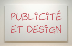 publicité et design