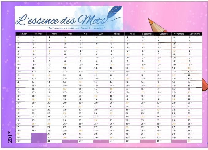 calendrier